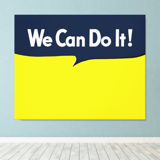 We kunnen het Rosie Graphic Bubble doen Canvas Afdruk (Insitu (Houten vloer))