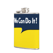 We kunnen het Rosie Graphic Bubble doen Heupfles (Links)