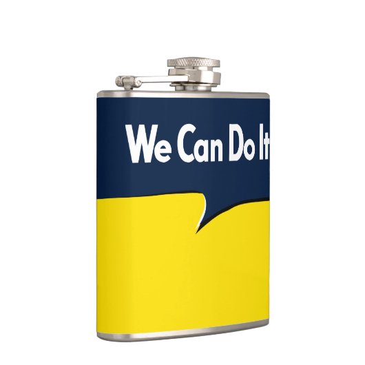 We kunnen het Rosie Graphic Bubble doen Heupfles (Rechts)