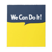 We kunnen het Rosie Graphic Bubble doen Notitieblok (Voorkant)