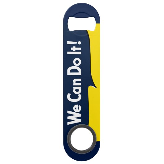 We kunnen het Rosie Graphic Bubble doen Speed Flessenopener (Achterkant)