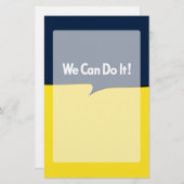 We kunnen het Rosie Headline doen Briefpapier (Voorkant / Achterkant)