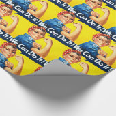 We kunnen het Rosie Riveter doen Cadeaupapier (Hoek)