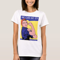 We kunnen het! Rosie the Riveter Pop Art Version