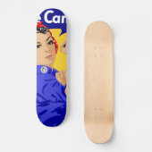 We kunnen het! Rosie The Riveter WII Poster Skateboard (Voorkant)