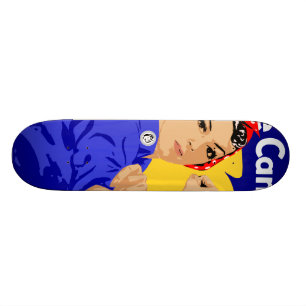 We kunnen het! Rosie The Riveter WII Poster Skateboard