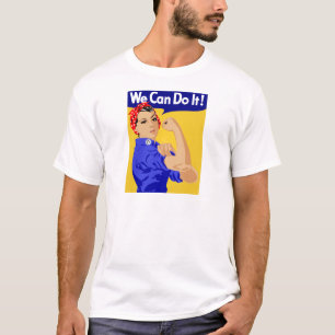 We kunnen het! Rosie The Riveter WII Poster T-shirt