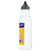 We kunnen het! Rosie The Riveter WII Poster Waterfles (Rechts)