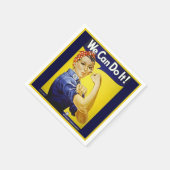 We kunnen het! servet (Hoek)