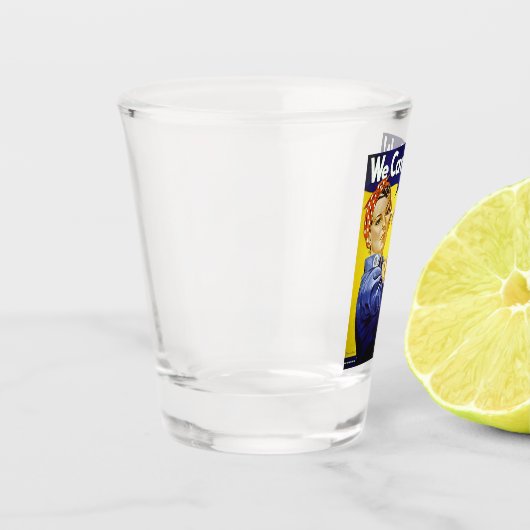 We kunnen het! shot glas (Links)