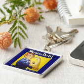 We kunnen het! sleutelhanger (Zijkant)