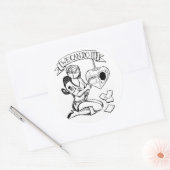 We kunnen het Stickers door Rebel Lady (Envelop)