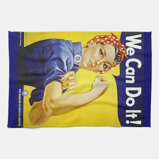 We kunnen het! theedoek (Horizontaal)