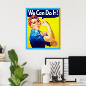 We kunnen het! ~ Tweede Wereldoorlog Poster (Thuiskantoor)