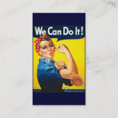 We kunnen het Visitekaartje doen (Achterkant)