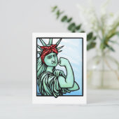 "We kunnen het" Vrijheid Briefkaart (Staand voorkant)