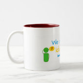 We kunnen Idiots zijn - Oorlog voor Idiots Mok (Links)