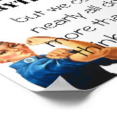 We kunnen meer doen dan we denken. poster (Hoek)