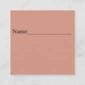 We kunnen 'n klein meisje met een luierriffle make informatiekaartje (Achterkant)