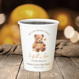 We Kunnen Naar Liefde Uitkijken Baby Shower Papieren Bekers