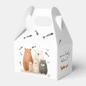 We kunnen nauwelijks geloven dat kinderen jarig zi bedankdoosjes (Achterkant)