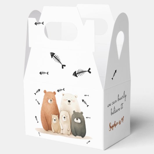 We kunnen nauwelijks geloven dat kinderen jarig zi bedankdoosjes (Geopend)