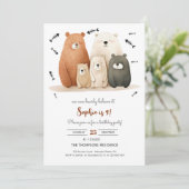 We kunnen nauwelijks geloven dat kinderen jarig zi kaart (Staand voorkant)