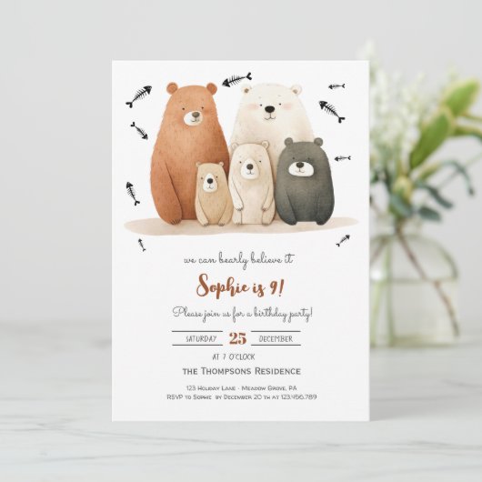 We kunnen nauwelijks geloven dat kinderen jarig zi kaart (Staand voorkant)