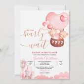 We kunnen nauwelijks roze wachten kaart (Voorkant)