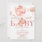 We kunnen nauwelijks roze wachten kaart (Voorkant)