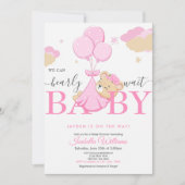 We kunnen nauwelijks roze wachten kaart (Voorkant)