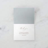 We kunnen nauwelijks wachten | Baby Boy Blauwe Bal Bedankkaart (Binnen)