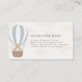 We kunnen nauwelijks wachten | Baby Boy Blauwe Bal Informatiekaartje (Voorkant)