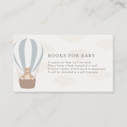 We kunnen nauwelijks wachten | Baby Boy Blauwe Bal Informatiekaartje (Voorkant)