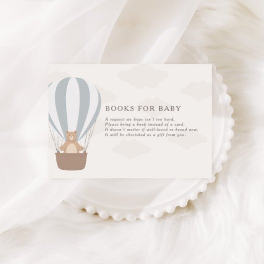 We kunnen nauwelijks wachten | Baby Boy Blauwe Bal Informatiekaartje