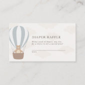 We kunnen nauwelijks wachten | Baby Boy Blauwe Bal Informatiekaartje (Voorkant)