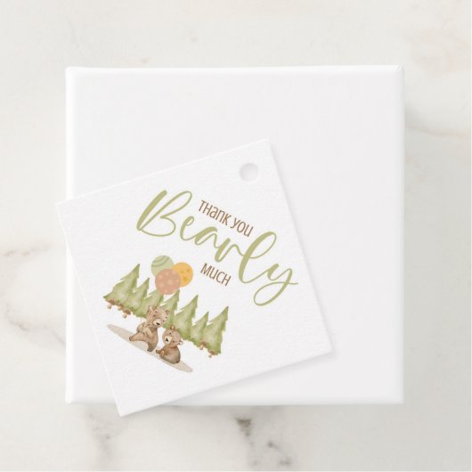 We kunnen nauwelijks wachten | Baby shower Cadeau  Bedankjes Labels (In situ)