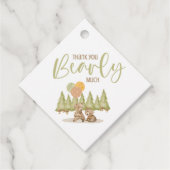 We kunnen nauwelijks wachten | Baby shower Cadeau  Bedankjes Labels (Voorkant)