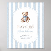 We kunnen nauwelijks wachten Baby shower gunsten t Poster (Voorkant)