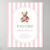 We kunnen nauwelijks wachten Baby shower gunsten t Poster (Voorkant)