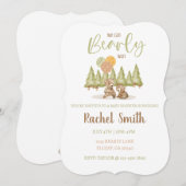 We kunnen nauwelijks wachten | BABY SHOWER Kaart (Voorkant / Achterkant)