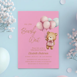 We kunnen nauwelijks wachten Baby shower - schatti Kaart