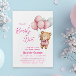 We kunnen nauwelijks wachten Baby shower - schatti Kaart