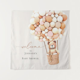 We kunnen nauwelijks wachten! Baby Shower Tapijt Wandkleed