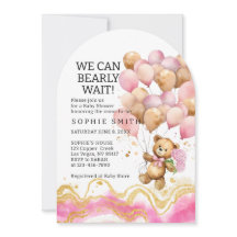 We kunnen nauwelijks wachten blush roze en goud Ab