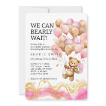 We kunnen nauwelijks wachten blush roze en goud Ab