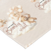 We kunnen nauwelijks wachten Boho Schattige Beer B Tafelkleed (Gekanteld)