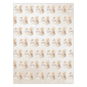 We kunnen nauwelijks wachten Boho Schattige Beer B Tafelkleed (Voorkant)