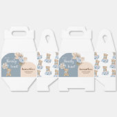 We kunnen nauwelijks wachten Boy Baby shower gunst Bedankdoosjes (Ongevouwen)