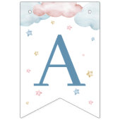 We kunnen nauwelijks wachten Boy Girl Twins Baby S Vlaggetjes (Derde vlag)